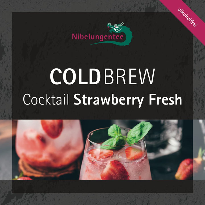 Cold Brew Cocktail Strawberry Fresh