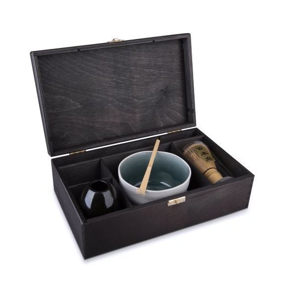 Matcha - Geschenk - Set Groß Black Edition