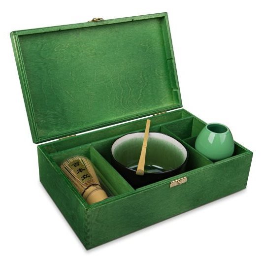 Matcha - Geschenk - Set Groß Green Edition