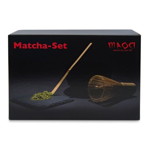 Matcha - Schale Crackle Komplett - Set