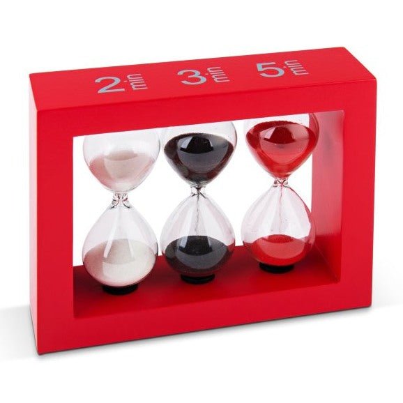 Tea - Timer Sanduhr 2 Min/ 3 Min/ 5 Min Rot