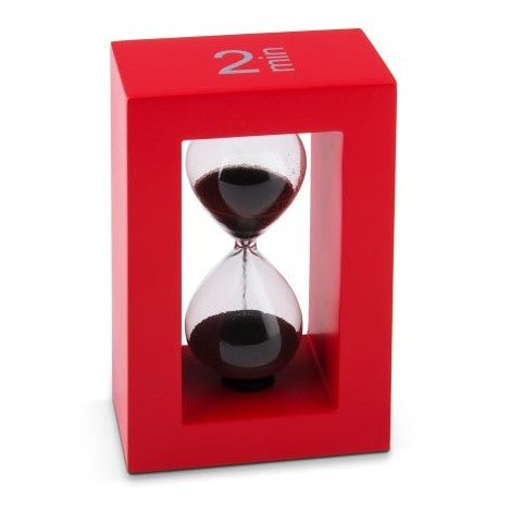 Tea - Timer Sanduhr 2 Min Rot