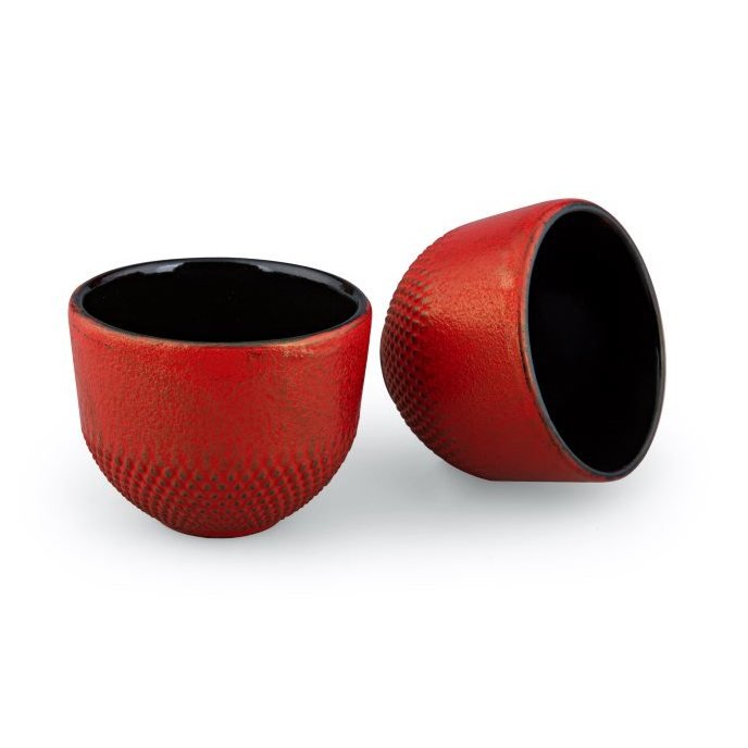 Teacup Arare Modern kaminrot 2er - Set