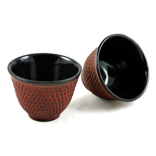 Teacup Arare weinrot 2er - Set